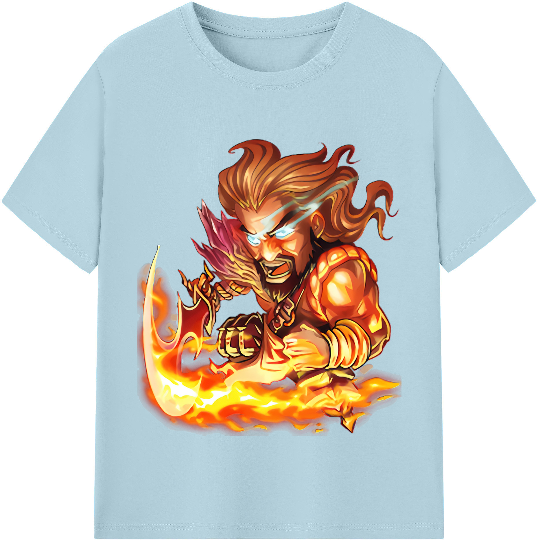 リーグ・オブ・レジェンド League of Legends LOL 綿100％半袖Tシャツ（フロントプリント）